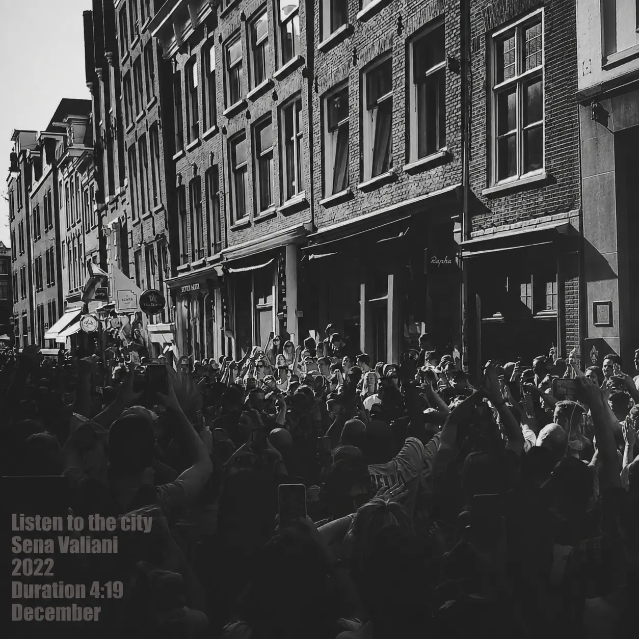 listen to the city Cover album